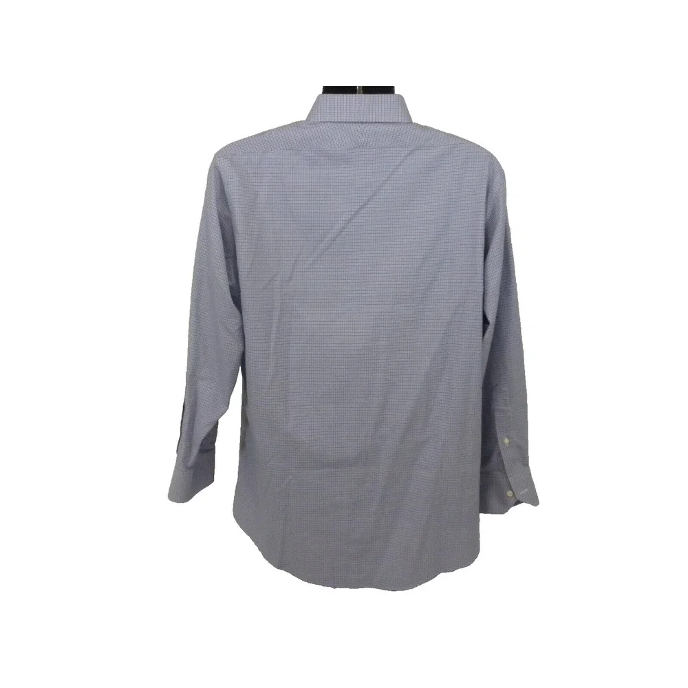 Brooks Brothers Dress Shirt Mens 16-33 XL Purple‎ Button Front Non Iron Supima